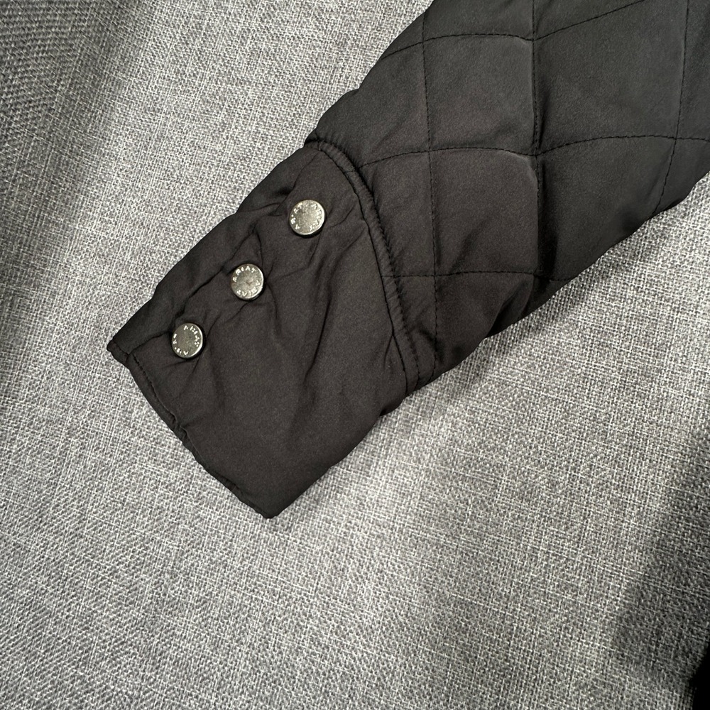 Ariat Quilted Equestrian Jacket Womens Small Black Horseback Riding Barn Coat - Picture 8 of 13